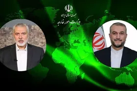 وزیر امور خارجه به رئیس دفتر سیاسی جنبش حماس تسلیت گفت