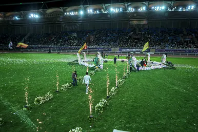 جشن بزرگ «خدا قوت کارگر» در ورزشگاه امام رضا (ع) مشهد