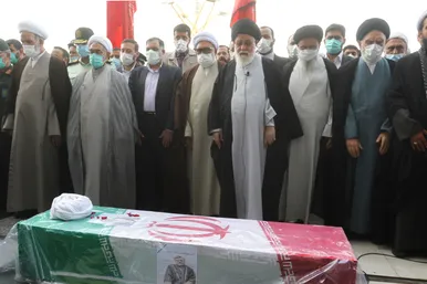 تشییع پیکر شهید حجت الاسلام اصلانی در مشهد