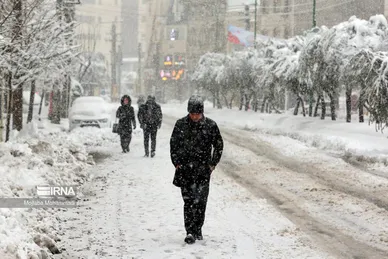 ایران زیباست | بارش برف در رشت