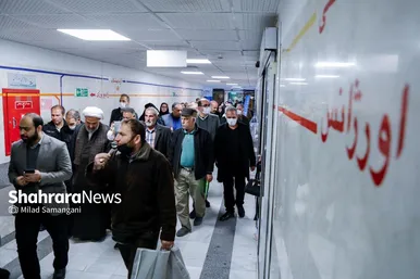گزارش تصویری | بازدید حجت‌الاسلام نصرالله پژمانفر، رییس کمیسیون اصل نود مجلس، از بیمارستان فارابی مشهد