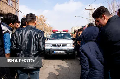 سقوط هواپیمای نظامی در تبریز