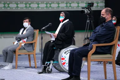 دیدار قهرمانان المپیک و پارالمپیک ایران در بازی‌های ۲۰۲۰ توکیو با رهبر معظم انقلاب