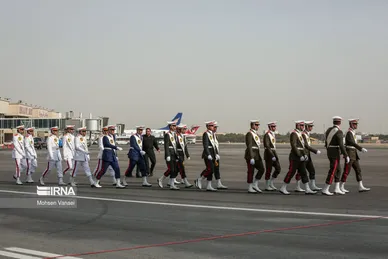 عکس‌هایی از ورود میهمانان خارجی مراسم تحلیف به ایران
