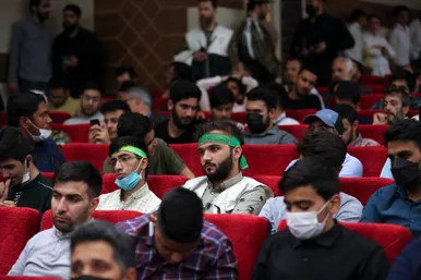  رزمایش جهادگران فاطمی در مشهد