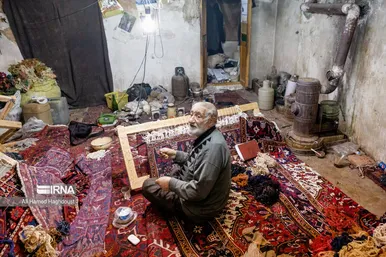 رفوگری و پرداخت قالی هنری فراموش شده