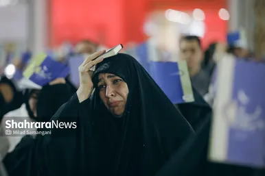گزارش تصویری | مراسم احیای دومین شب قدر در حرم مطهر امام رضا (ع)