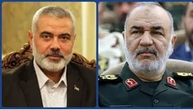 گفت&zwnj;وگوی تلفنی سردار سلامی با اسماعیل هنیه | سپاه در کنار ملت فلسطین خواهد ماند