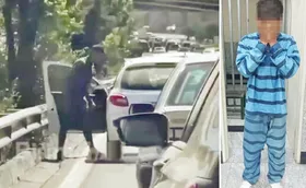 ویدئو| گفت&zwnj;وگوی دادستان تهران با زورگیر اتوبان نیایش