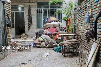 عکس‌هایی از خیابان سپاه در محله سیدی مشهد ۴۸ ساعت پس از سیل