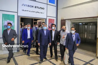 مراسم افتتاح پارک ارتباطات و فناوری اطلاعات کشور در مشهد