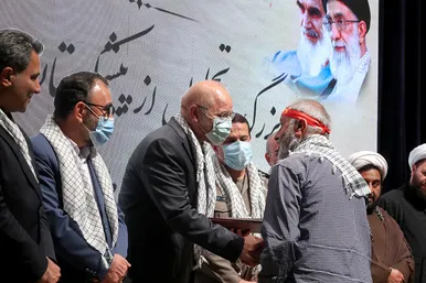 همایش تجلیل از پیشکسوتان دفاع مقدس شهرستان طرقبه شاندیز 