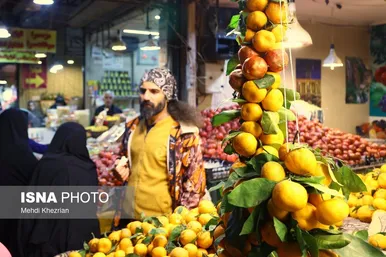 ایران زیباست | شب یلدا بازار همدان