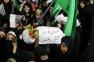 اجتماع بزرگ حمایت از کودکان غزه در عرصه میدان شهدا مشهد/2