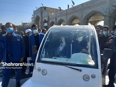 تشییع پیکر علامه محمدرضا حکیمی در مشهد