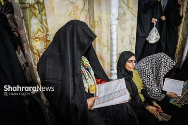 گزارش تصویری | حال و هوای حرم مطهر رضوی در شب میلاد پیامبر اکرم