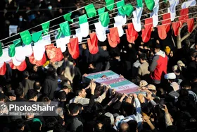 پیکر شهدای حادثه تروریستی پلیس&zwnj;راه خاش تشییع شد