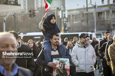گزارش تصویری | مراسم تشییع پیکر مطهر شهید مدافع امنیت «مهدی ظریف» در مشهد ۲