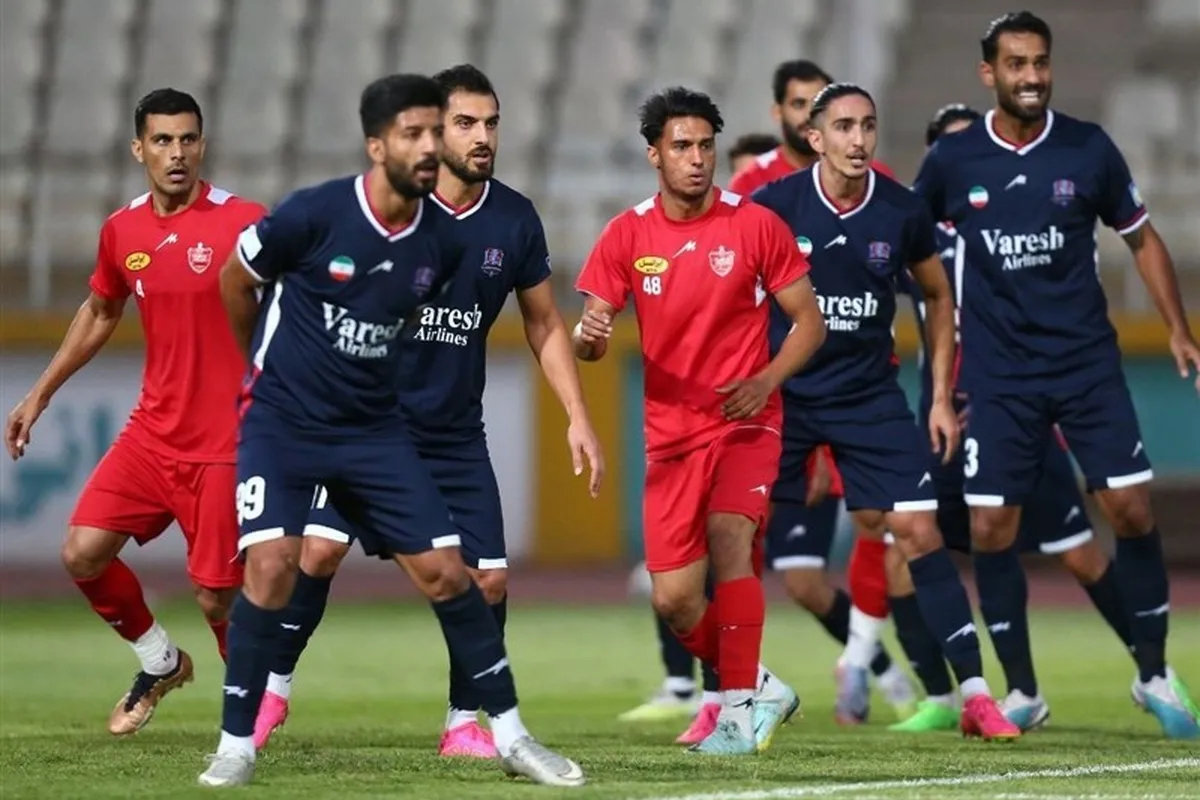 پرسپولیس به نساجی هم باخت + ویدیو