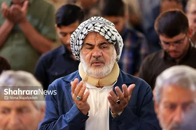 نماز عید سعید قربان در حرم مطهر رضوی