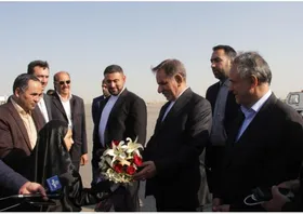 جهانگیری دقایقی قبل وارد مشهد شد
