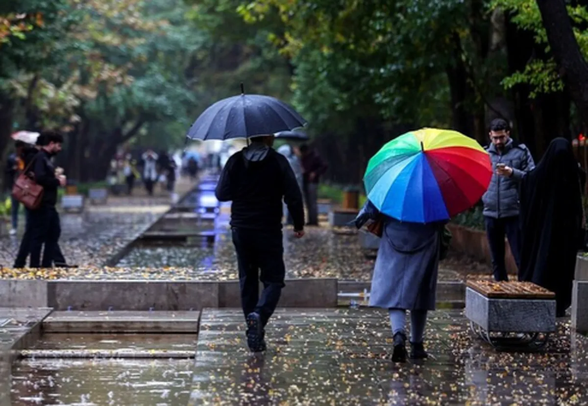 باران در راه استان‌های غرب کشور (۲۳ آبان ۱۴۰۴)
