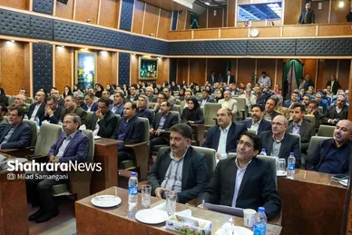 گزارش تصویری | مراسم تکریم و معارفه رئیس سازمان مدیریت و برنامه‌ریزی خراسان‌رضوی (۲۴ فروردین ۱۴۰۴)