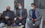 دیدار عضو هیئت رییسه شورای اسلامی مشهد و شهردار منطقه ثامن با مادر طلبه بسیجی شهید علیرضا غفاریان