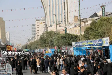 گزارش تصویری | آیین باشکوه جاماندگان اربعین در مشهد