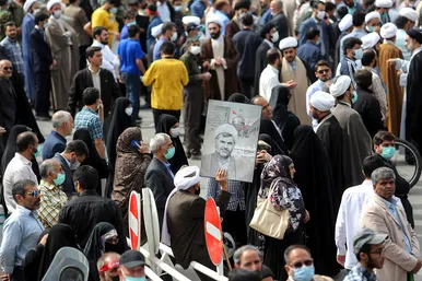 تشییع پیکر شهید حجت الاسلام اصلانی در مشهد