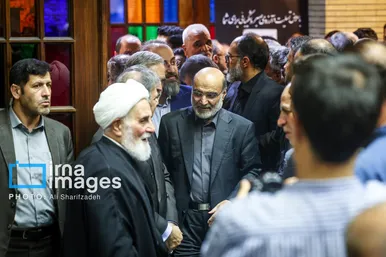 گزارش تصویری | مراسم ختم «احمد ناطق نوری»