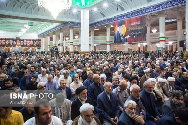 گزارش تصویری | مراسم چهلم شهادت دکتر علی لاریجانی - حرم حضرت فاطمه معصومه(س)