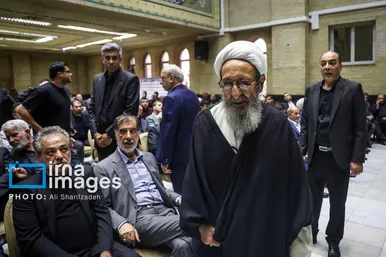 گزارش تصویری | مراسم ختم «احمد ناطق نوری»