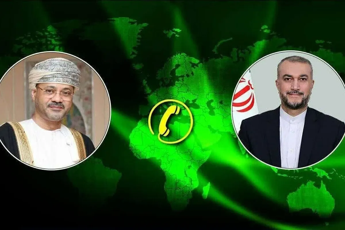 گفتگوی تلفنی وزرای خارجه ایران و عمان (۵ خرداد ۱۴۰۲)