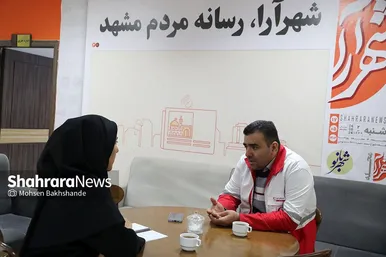 بازدید مدیرعامل جمعیت هلال‌احمر خراسان رضوی از موسسه فرهنگی شهرآرا