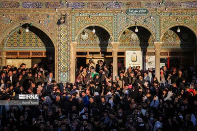 تحویل سال ۱۴۰۳ در حرم حضرت معصومه (س)