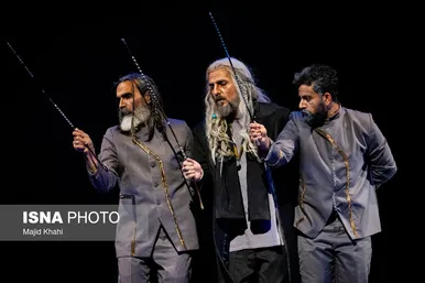 گزارش تصویری | آیین افتتاح نمایش «ذرات آشوب»