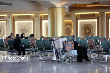 فرودگاه بین المللی شهید هاشمی نژاد مشهد پذیرای مسافران نوروزی‎‎