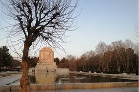 شهروند خبرنگار | نمایی زیبا از آرامگاه فردوسی - آذر ۱۴۰۰