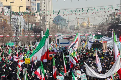 راهپیمایی 22 بهمن در مشهد - 2