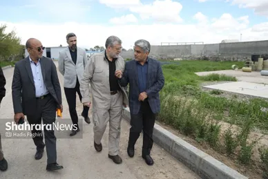 گزارش تصویری | بازدید معاون پیشگیری دادستان کل کشور از تصفیه‌خانه در حال احداث پرکندآباد