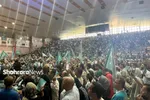 آغاز برنامه انتخاباتی نامزدهای انتخابات ریاست‌جمهوری در مشهد | از حضور باتأخیر پزشکیان تا تغییر مکان سخنرانی جلیلی (۶ تیر ۱۴۰۳) + فیلم و عکس