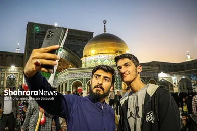 اجتماع همبستگی با جبهه مقاومت فلسطین در صحن قدس حرم مطهر رضوی