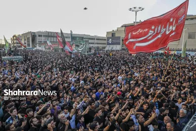 گزارش تصویری | مراسم بزرگداشت شهدای خدمت در میدان شهدای مشهد