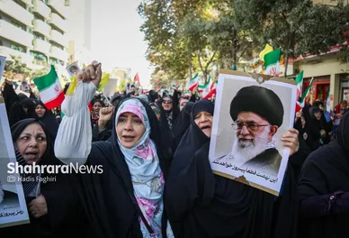 گزارش تصویری | راهپیمایی جمعه «خشم و نصر» در مشهد