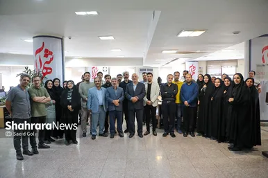 بازدید اعضای شورای اسلامی شهر مشهد از روزنامه شهرآرا