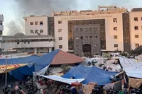 بمباران مجدد بیمارستان الشفاء غزه، ۱۳ شهید برجای گذشت