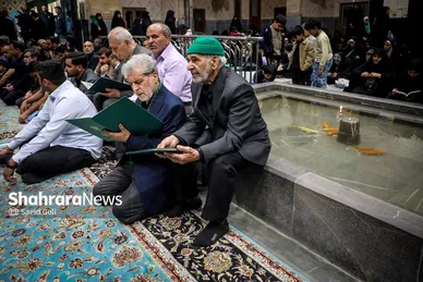 گزارش تصویری | مراسم چهلمین روز شهادت وزیر اطلاعات دولت چهاردهم در حرم مطهر رضوی برگزار شد (۱۰ اردیبهشت ۱۴۰۵)