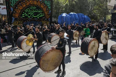 مراسم عزاداری رحلت رسول اکرم(ص) و شهادت امام حسن مجتبی(ع) در مشهد