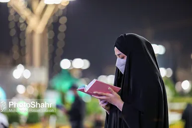 مراسم احیاء شب ۱۹ ماه مبارک رمضان در حرم مطهر رضوی